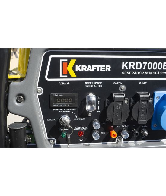 GENERADOR DIE SEL KRAFTER 6,0 KVA 220V - 3