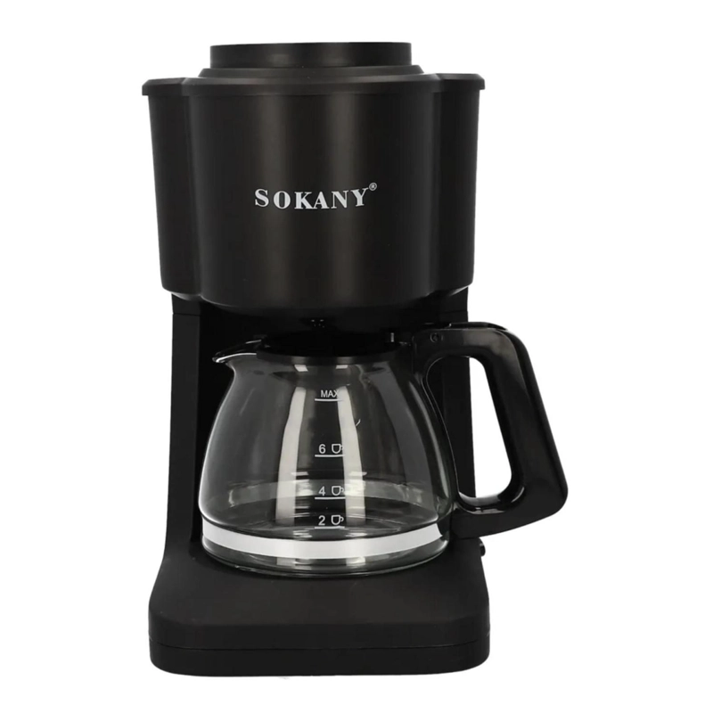 OEM CAFETERA ELECTRICA DE GOTEO 950W DE 6 TAZAS SK-124 SOKANY