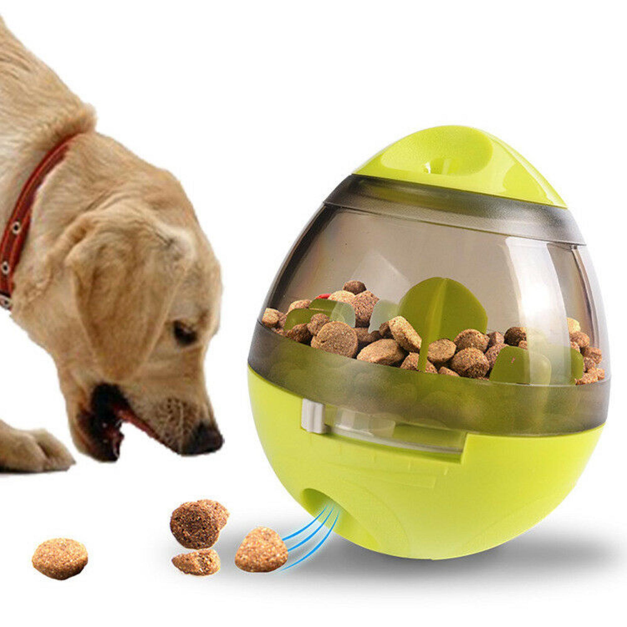 JUGUETE DISPENSADOR DE COMIDA PARA MASCOTAS GALLETITAS - 2