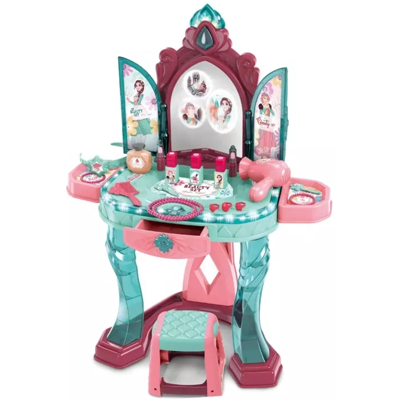 JUGUETE TOCADOR MAQUILLAJE 6 PIEZAS INFANTIL ROSADO - 1