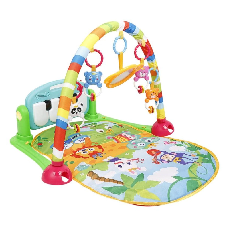 JUGUETE GIMNASIO MUSICAL CON ACCESORIOS INFANTIL VERDE - 1