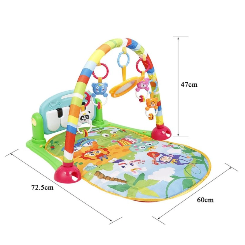 JUGUETE GIMNASIO MUSICAL CON ACCESORIOS INFANTIL VERDE - 2
