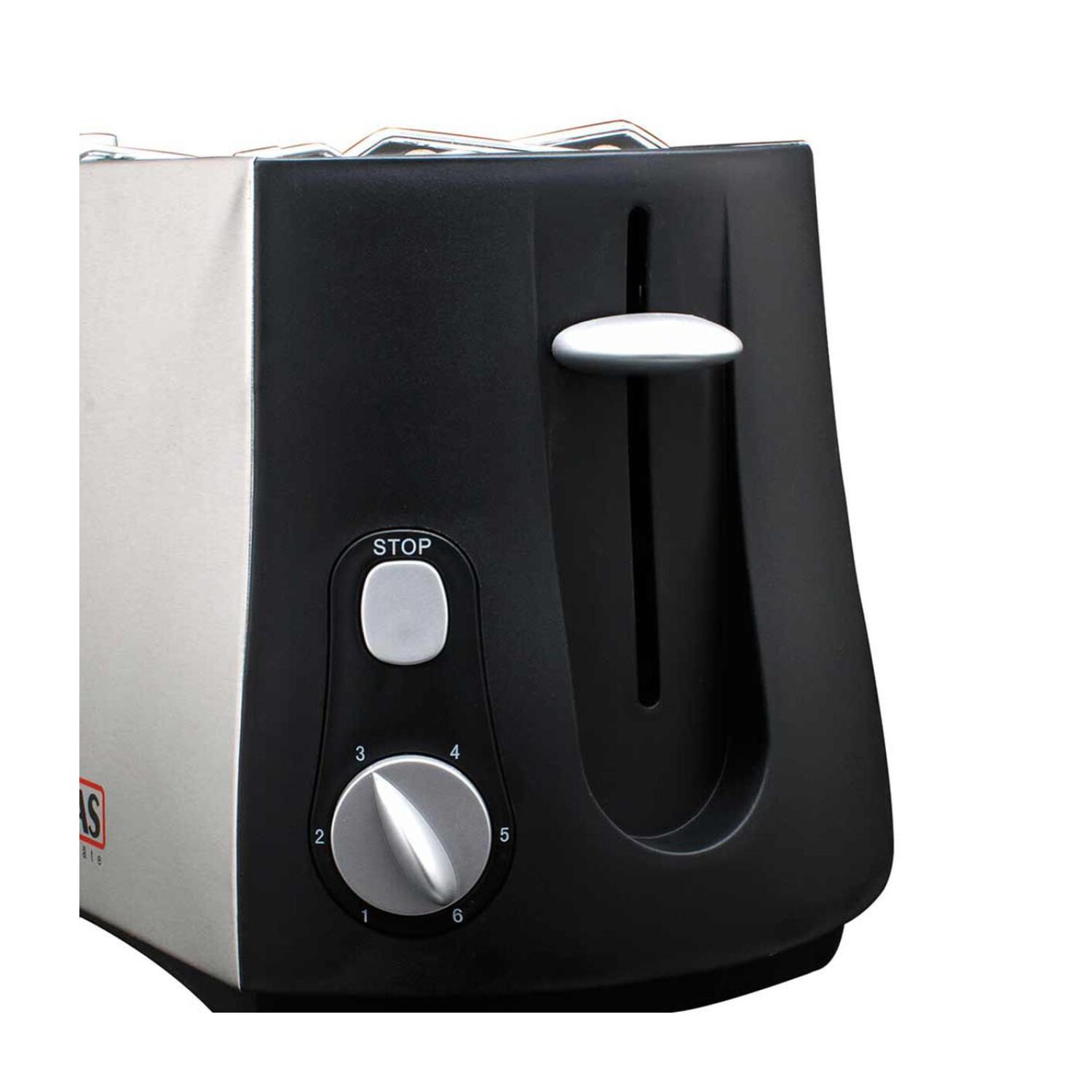 TOSTADOR DE PAN THOMAS TH-120 ELECTRICO 800W 6N DE TOSTADO - 4