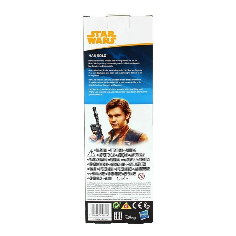 JUGUETE FIGURA DE ACCION HAN SOLO 30CM STAR WARS HASBRO - 3