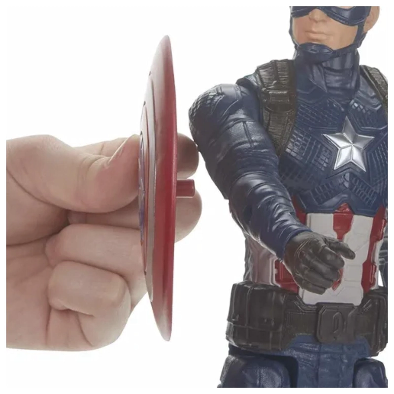 JUGUETE FIGURA DE ACCION CAPITAN AMERICA AE 30CM MARVEL HASBRO - 3