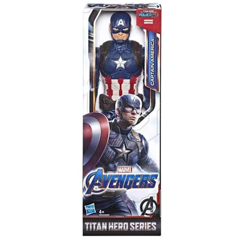 JUGUETE FIGURA DE ACCION CAPITAN AMERICA AE 30CM MARVEL HASBRO - 4