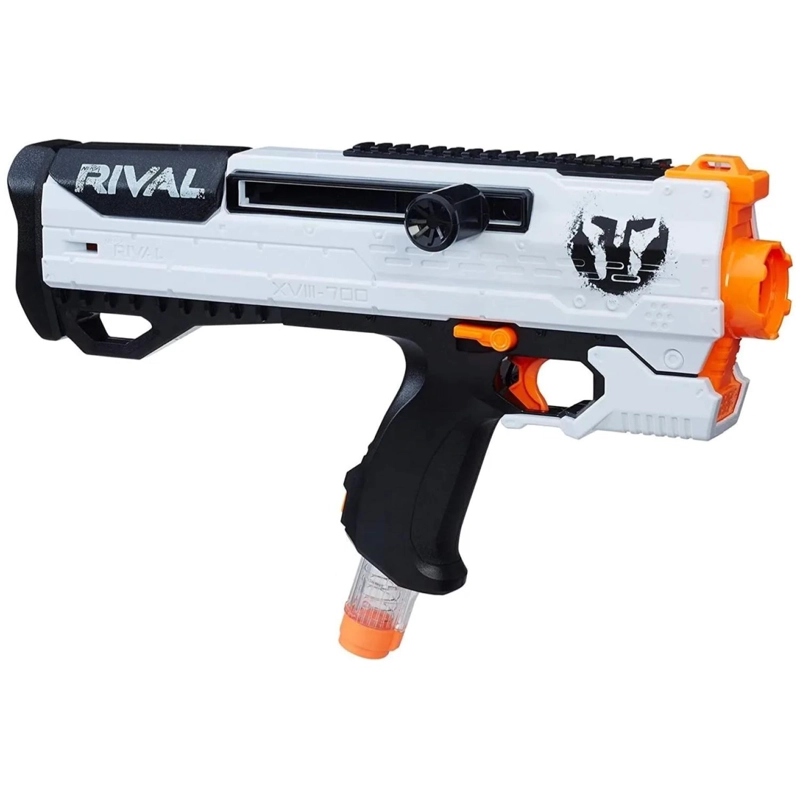 JUGUETE NERF RIVAL LANZADOR HELIOS XVIII-700 7 PELOTAS HASBRO - 1