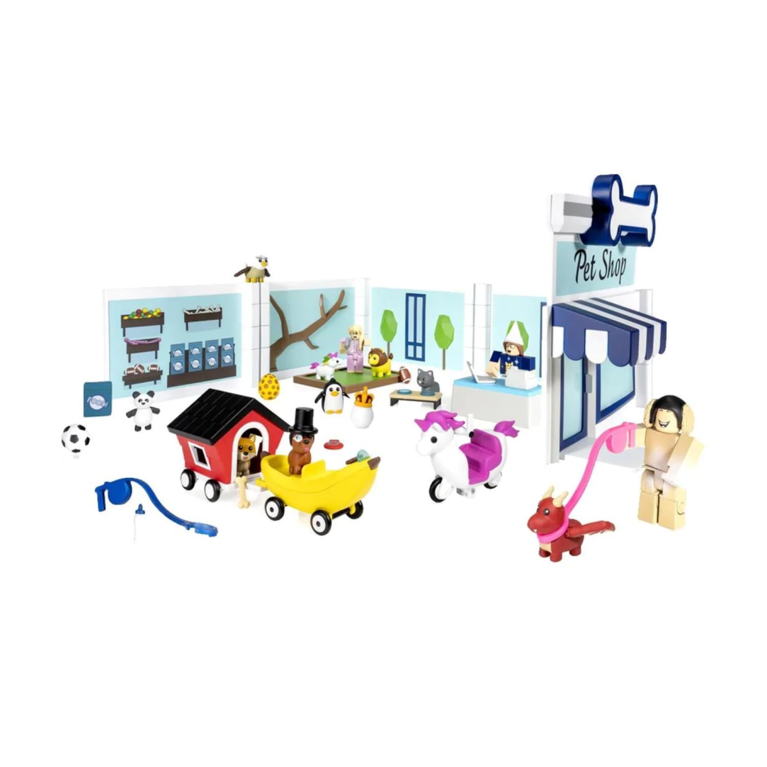 JUGUETE TIENDA DE MASCOTAS VETERINARIA 40 PIEZAS ROBLOX - 3