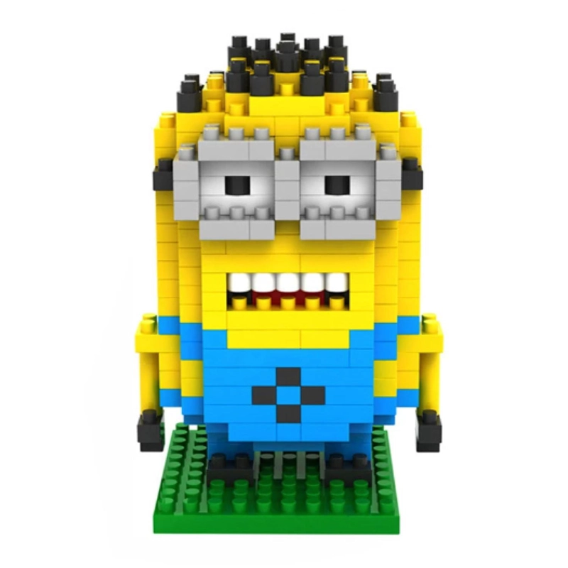 JUGUETE FIGURA ARMABLE MINIONS BLOQUES - 1