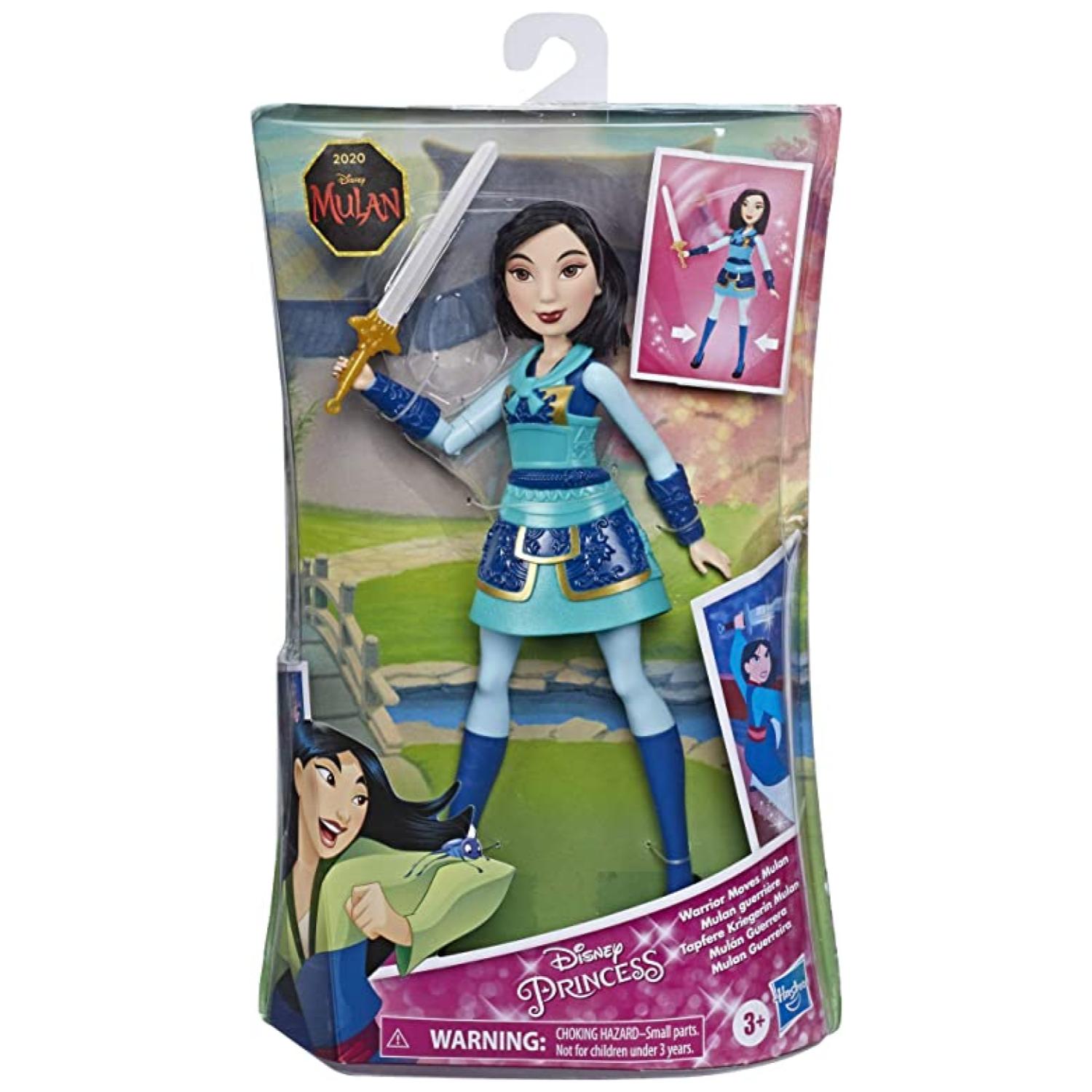 FIGURA DE ACCION HASBRO ACERO JUGUETE MULAN GUERRERA 30 CM - 4