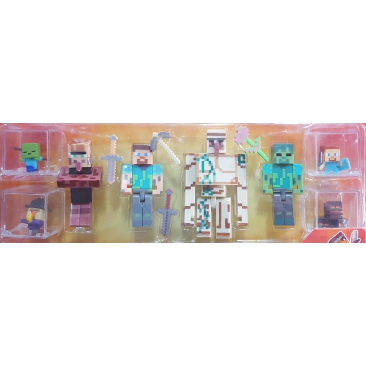 JUGUETE FIGURAS GENÉRICO MULTICOLOR Juguete Figuras Minecraft Dungeons 8 Piezas - 2