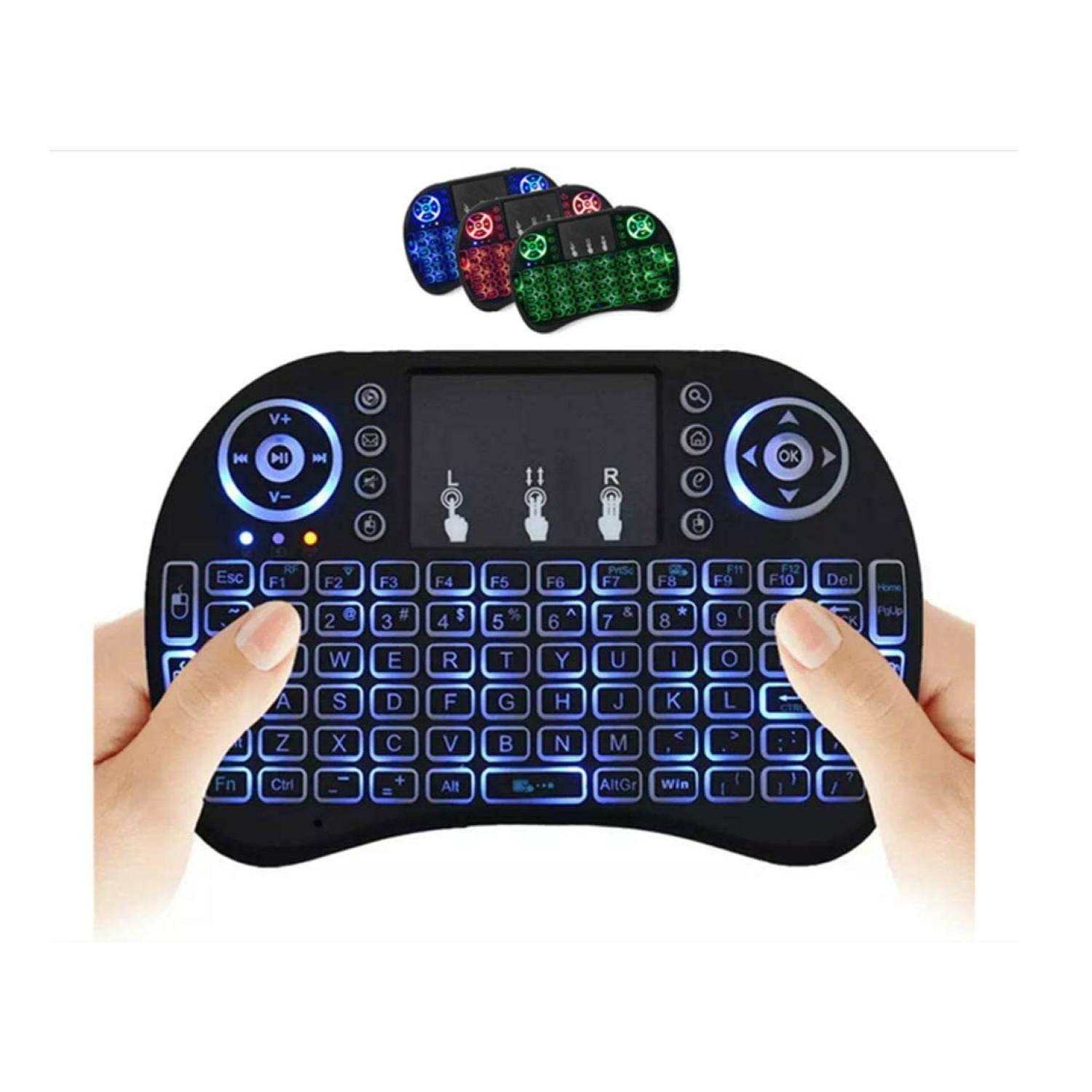 TECLADO INALAMBRICO MINI TECLADO PARA SMART TV NEGRO PHILCO - 2