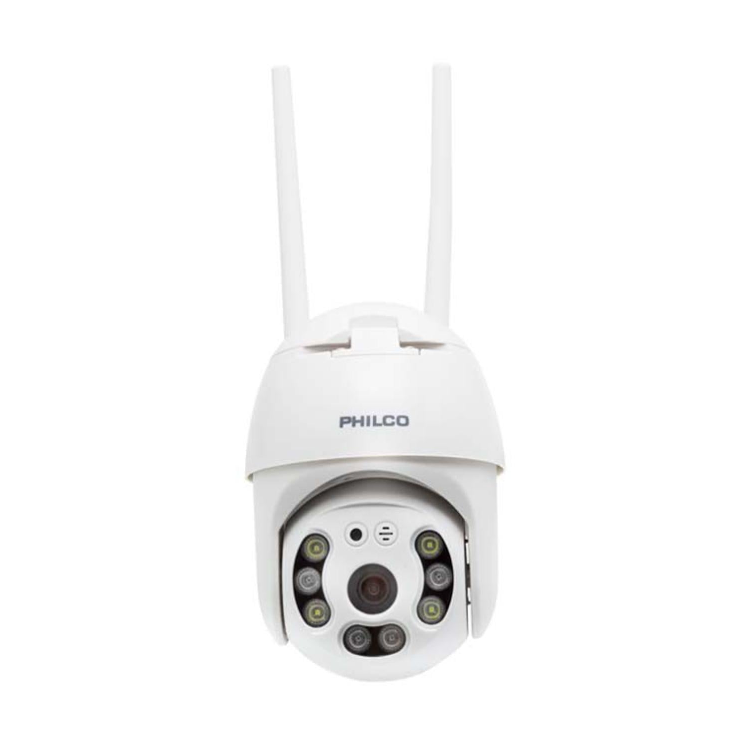 CAMARA DE SEGURIDAD IP WIFI HD 1080P BLANCO H265 PHILCO
