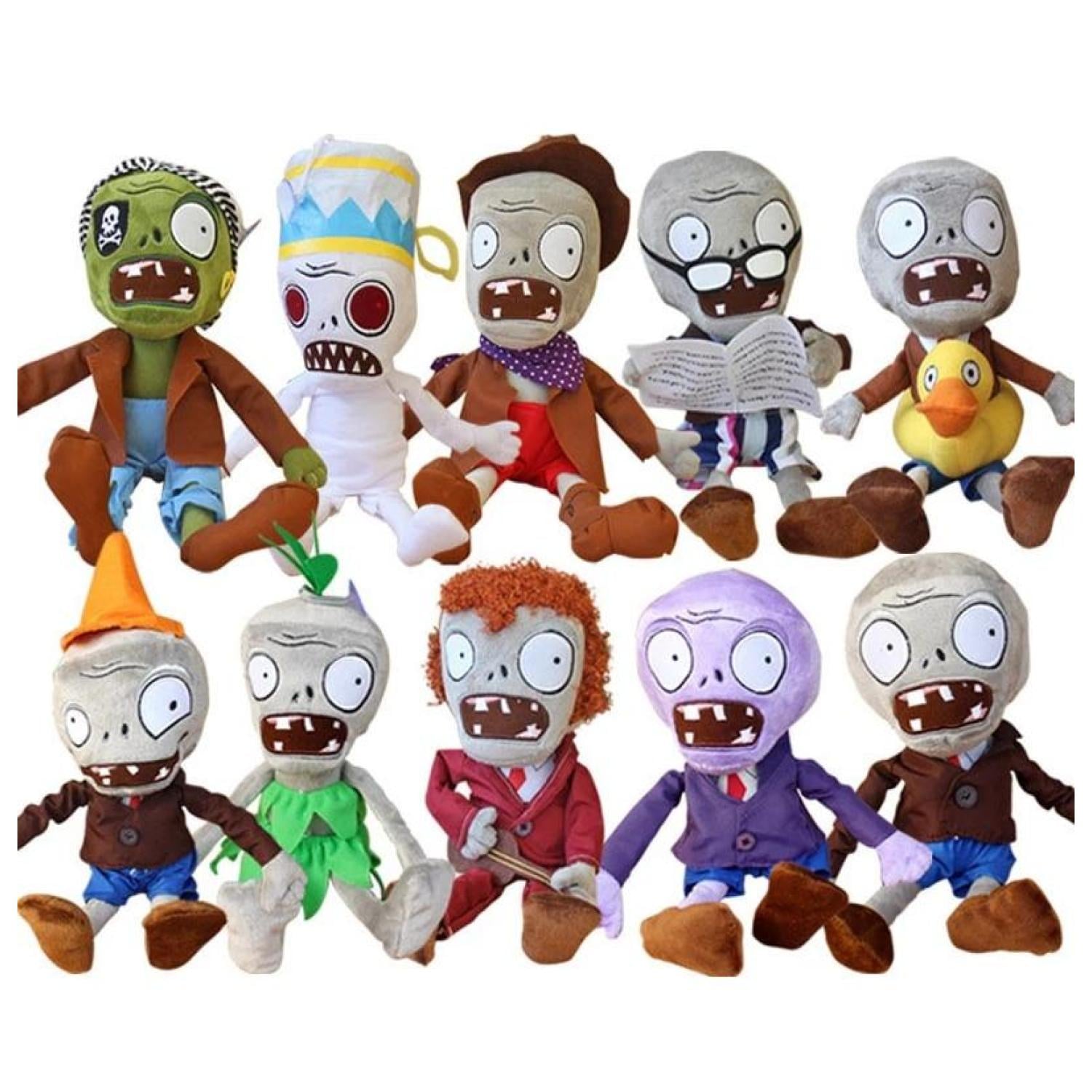 PELUCHE TOTALUPGRATE JUGUETE PACK X6 PLANTAS VS ZOMBIES 28 CM INFANTIL - 1