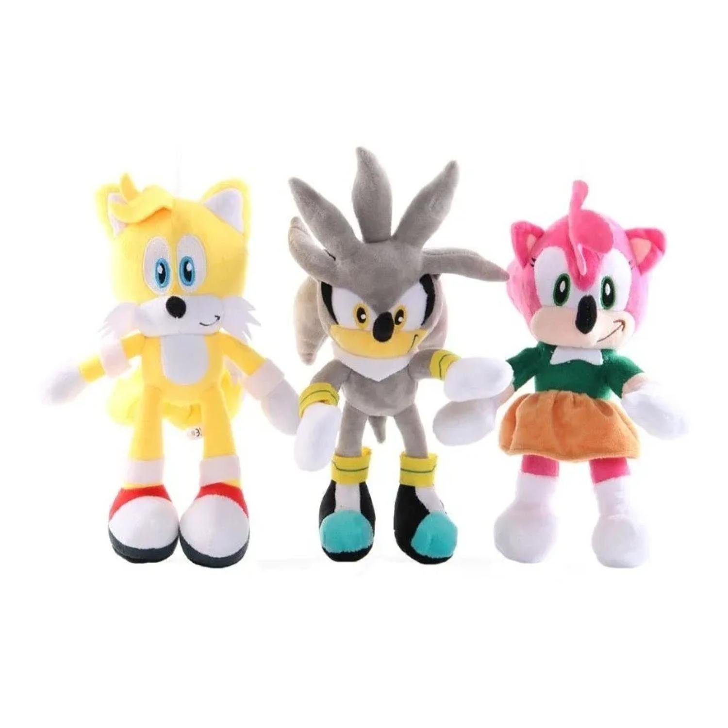 PACK FIGURAS TOTAL CLICK AZUL JUGUETE SONIC COLECCIONABLES 6 PIEZAS SONIC - 3