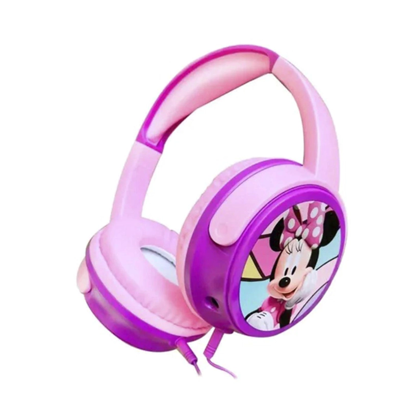 AUDÍFONOS GAMER HEADSET INFANTIL MINNIE MOUSE ROSADO - 1