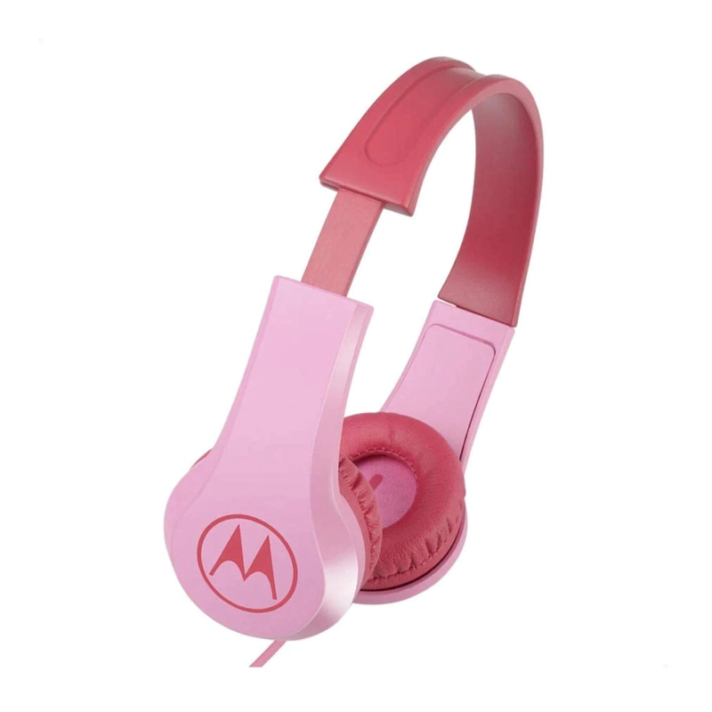 AUDÍFONOS MOTOROLA MANOS LIBRES MOTO JR 200 ROSADO CONECTOR JACK 3.5MM - 1