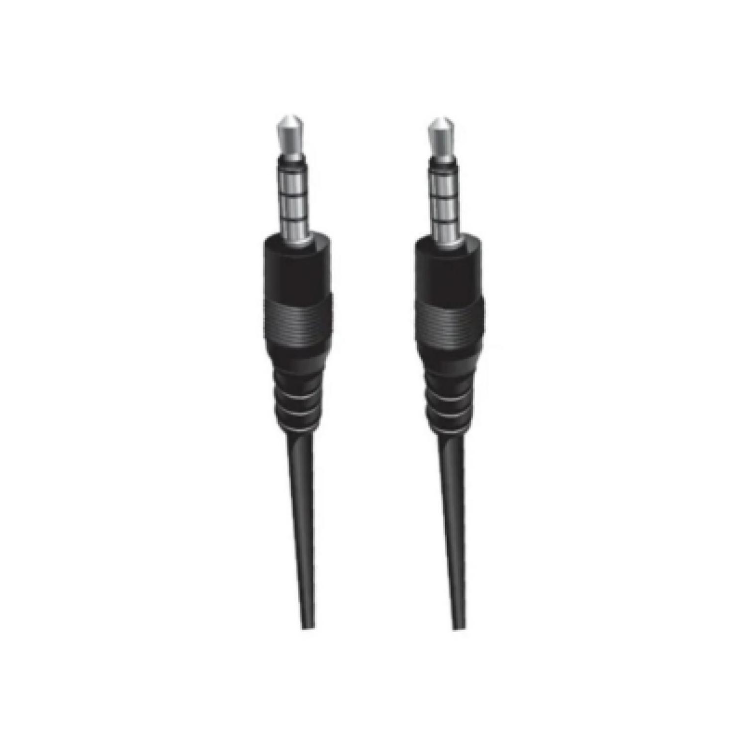 ULTRA CABLE DE AUDIO AUXILIAR PLUG 3.5 A PLUG 3.5 0.7 MTS ULTRA