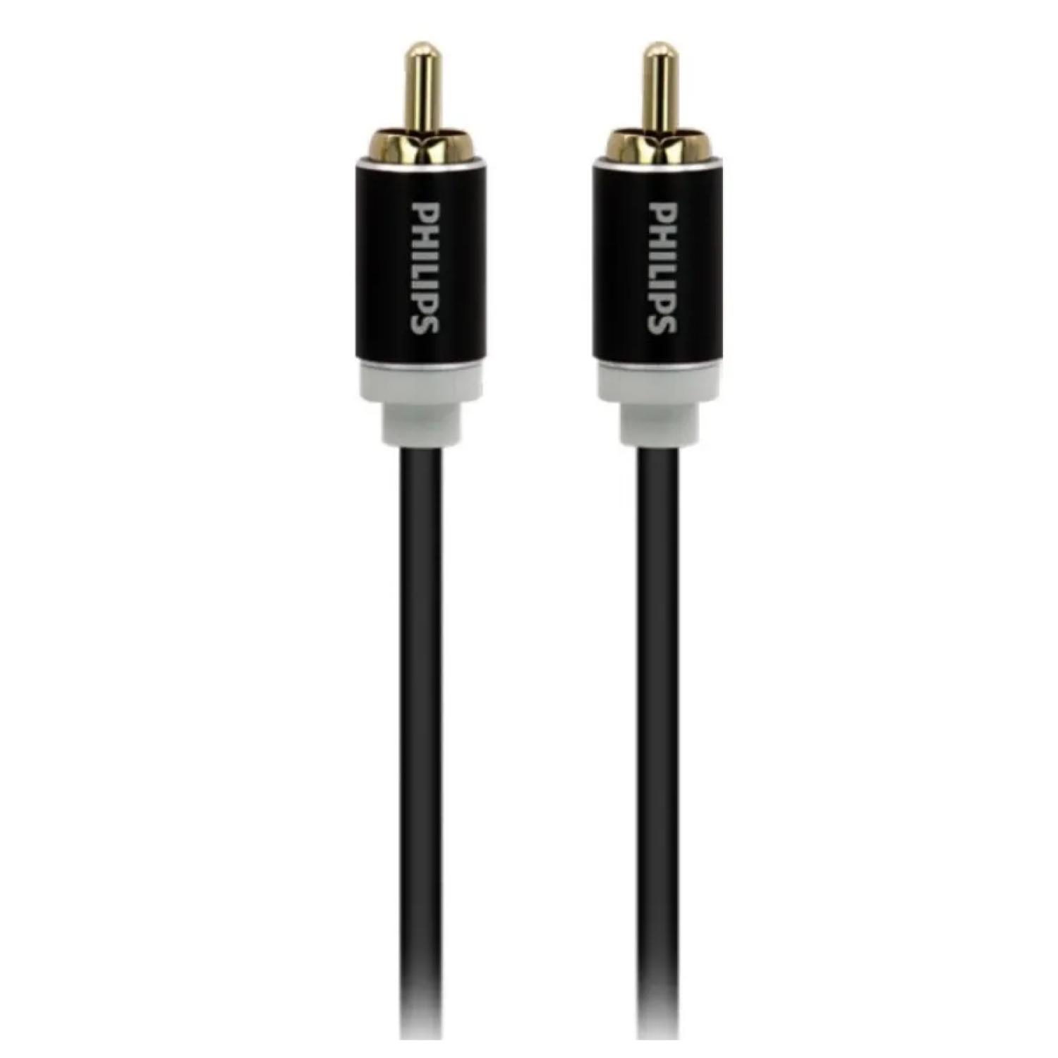 CABLE AUXILIAR AUDIO JACK 3.5 A JACK 3.5 PD 1.2 MTS PHILIPS - 1