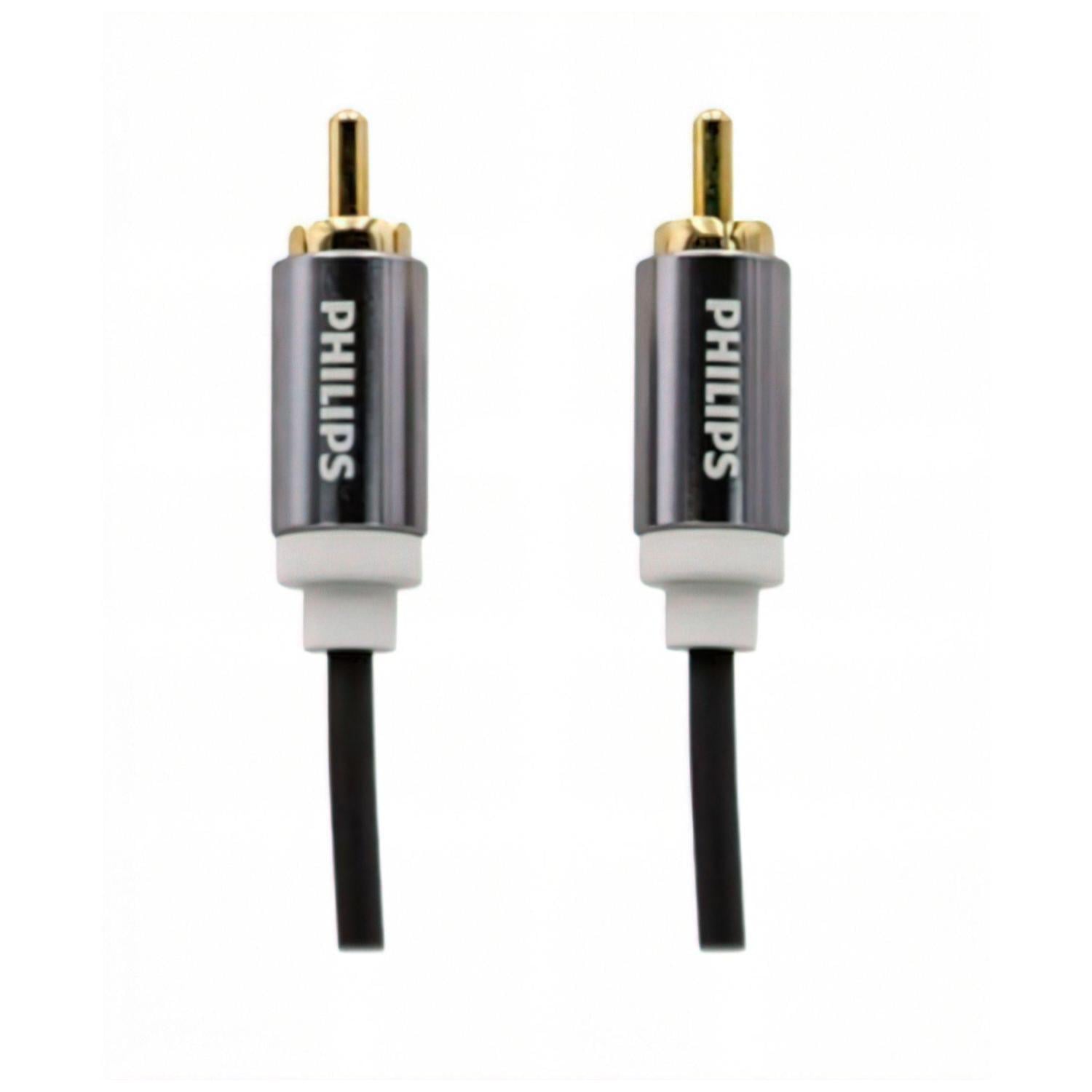 PHILIPS CABLE DE AUDIO AUXILIAR 1 RCA A 1 RCA PD 1.2MTS PHILIPS
