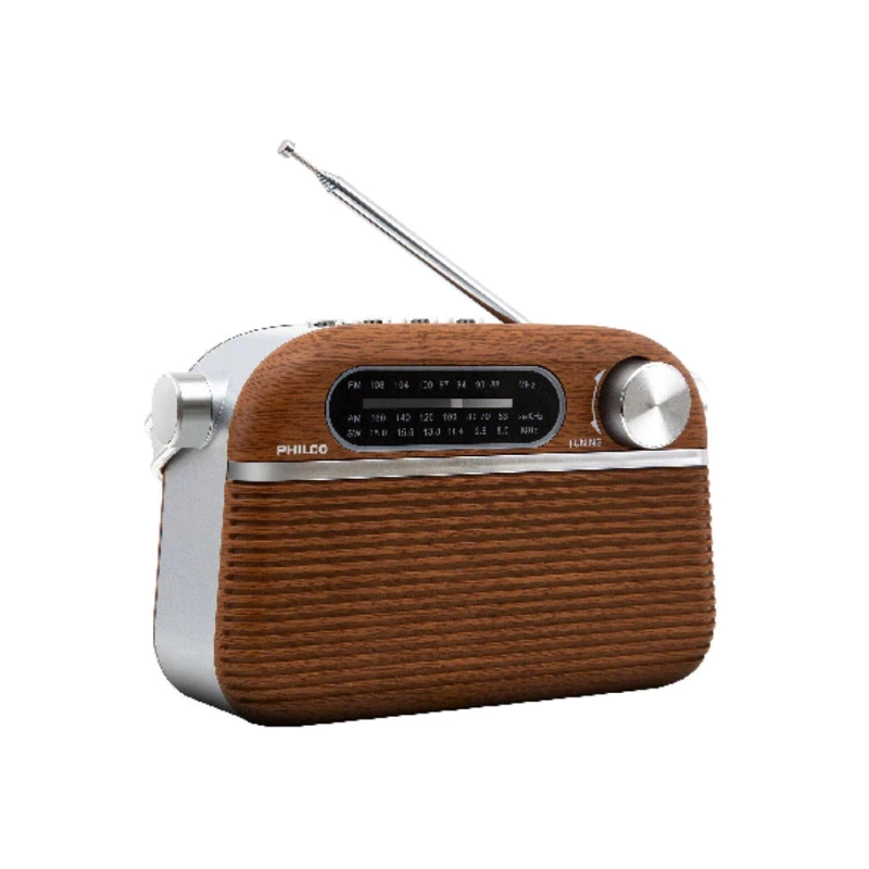 BLUETOOTH PHILCO RADIO VINTAGE AM FM USB CAFE VT329 - 2