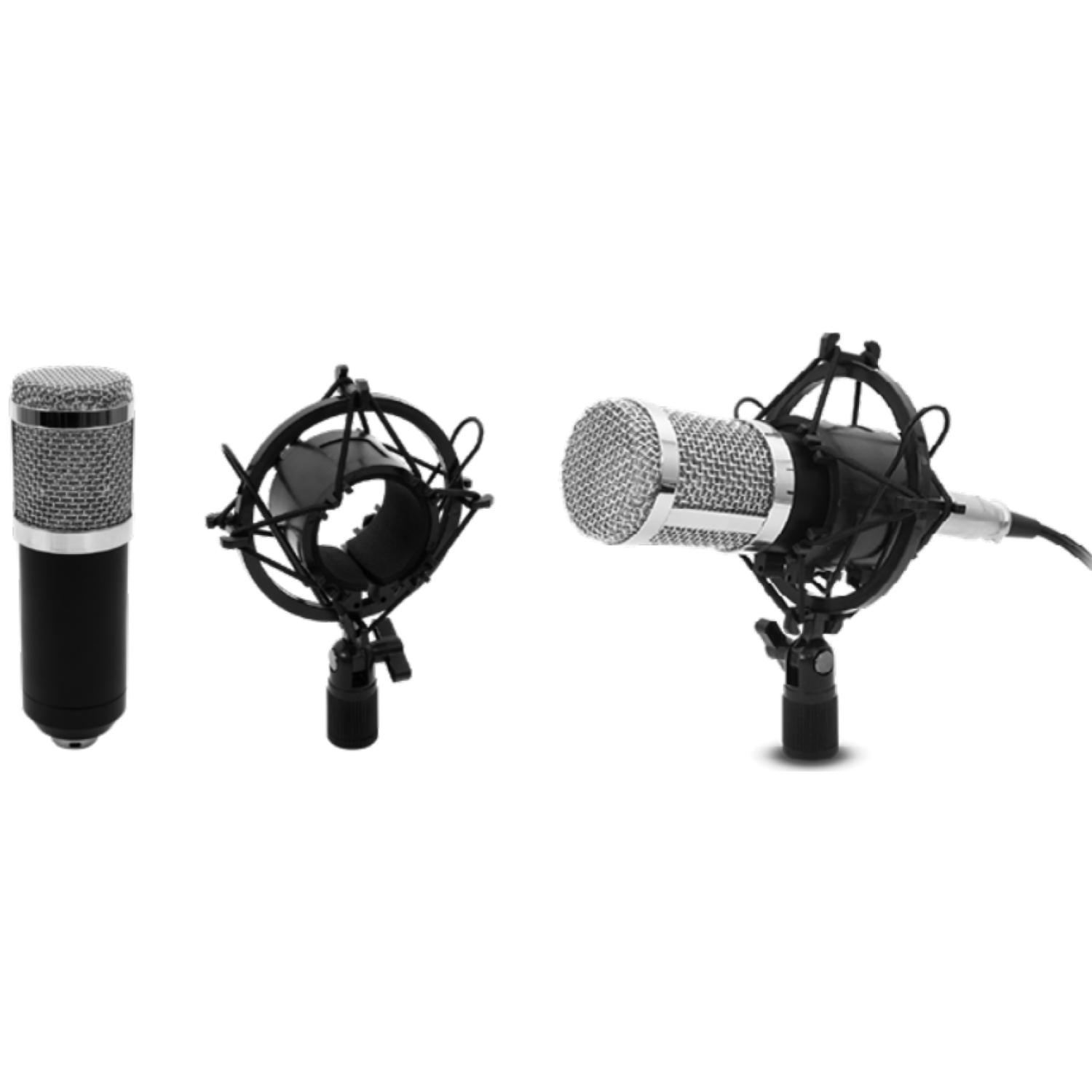 MICRÓFONO PHILCO CONDENSADOR JAKC 3.5 CON SOPORTE NEGRO - 2