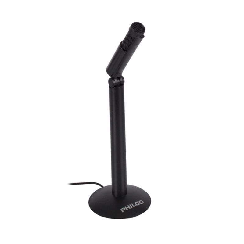 MICRÓFONO PHILCO MULTIMEDIA JACK 3.5 NEGRO MIC-10 - 1