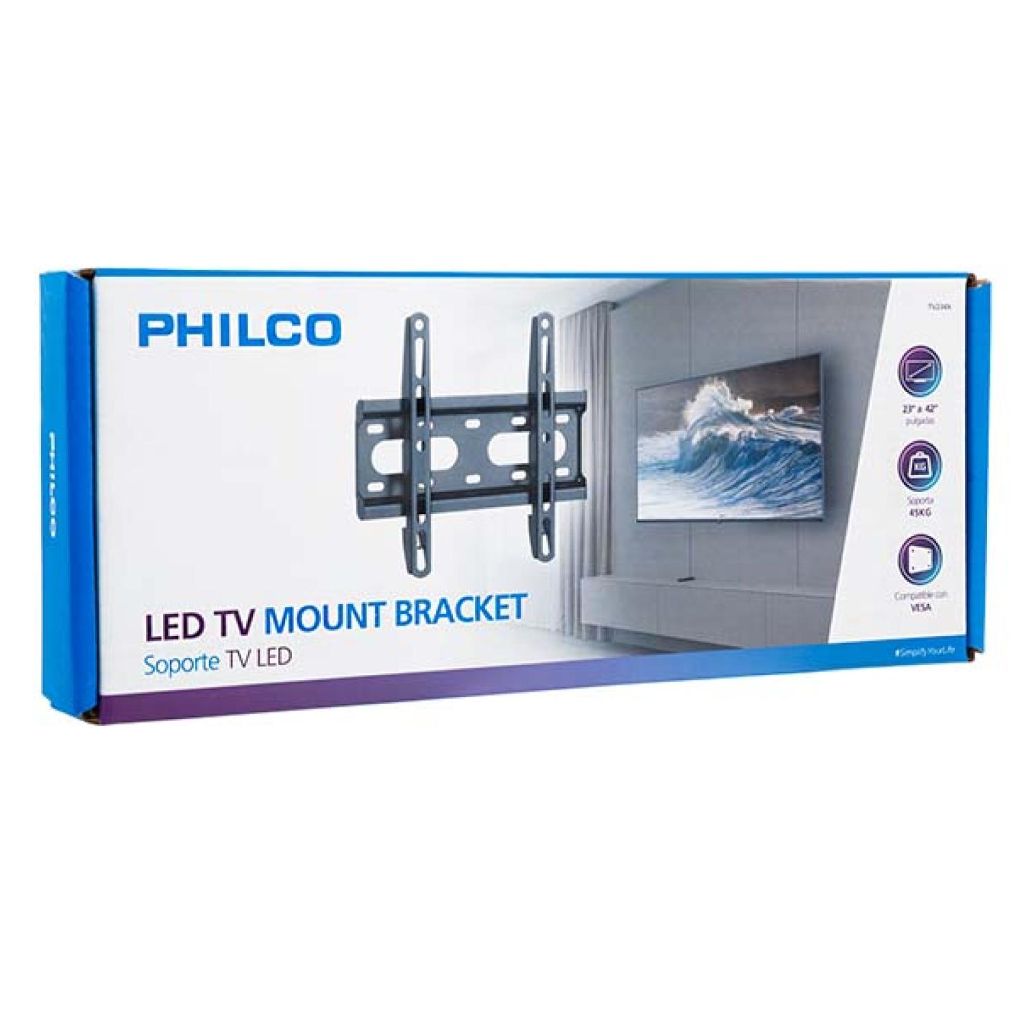 SOPORTE DE TV SMART TV LED LCD DE 23' A 42' FIJO PHILCO - 2