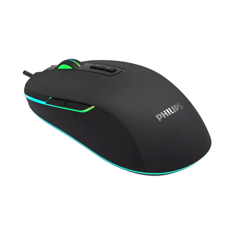MOUSE GAMER USB 7 BOTONES 3600DPI RGB SPK9414 PHILIPS - 2