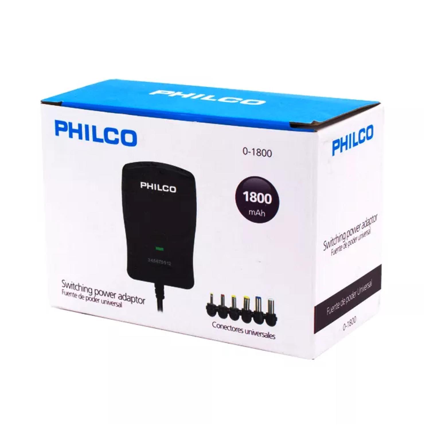 ELIMINADOR DE PILAS 1800MAH 6 CONECTORES DIFERENTES PHILCO - 2