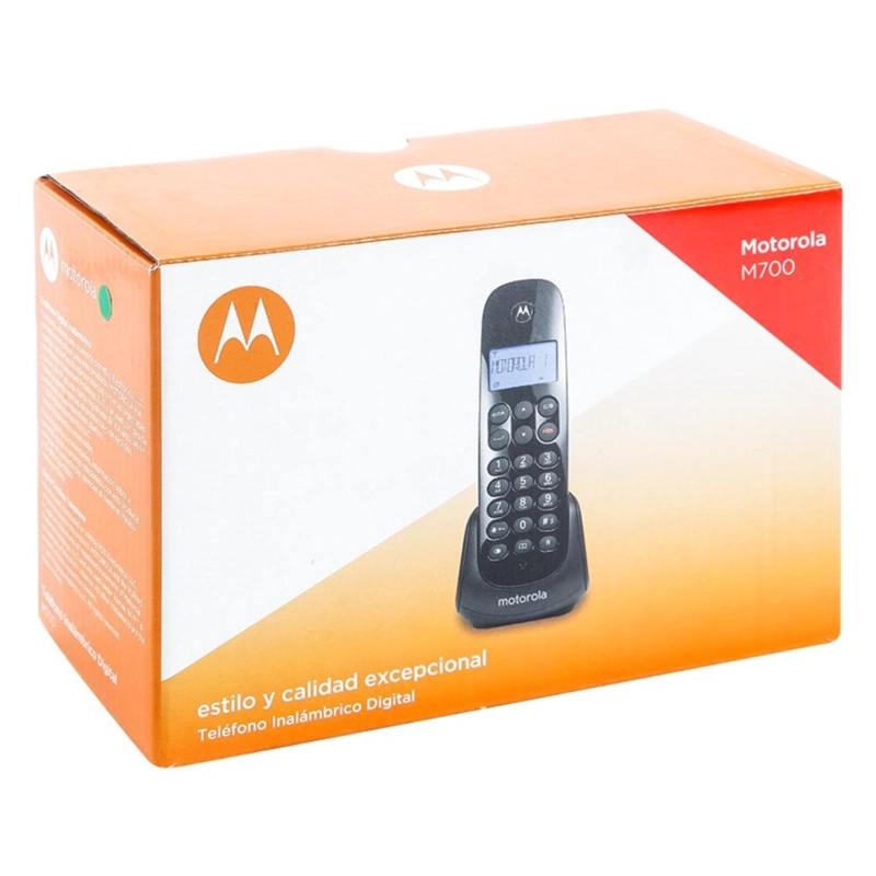 TELEFONO SOBREMESA DIGITAL INALAMBRICO BLANCO M700 MOTOROLA - 3