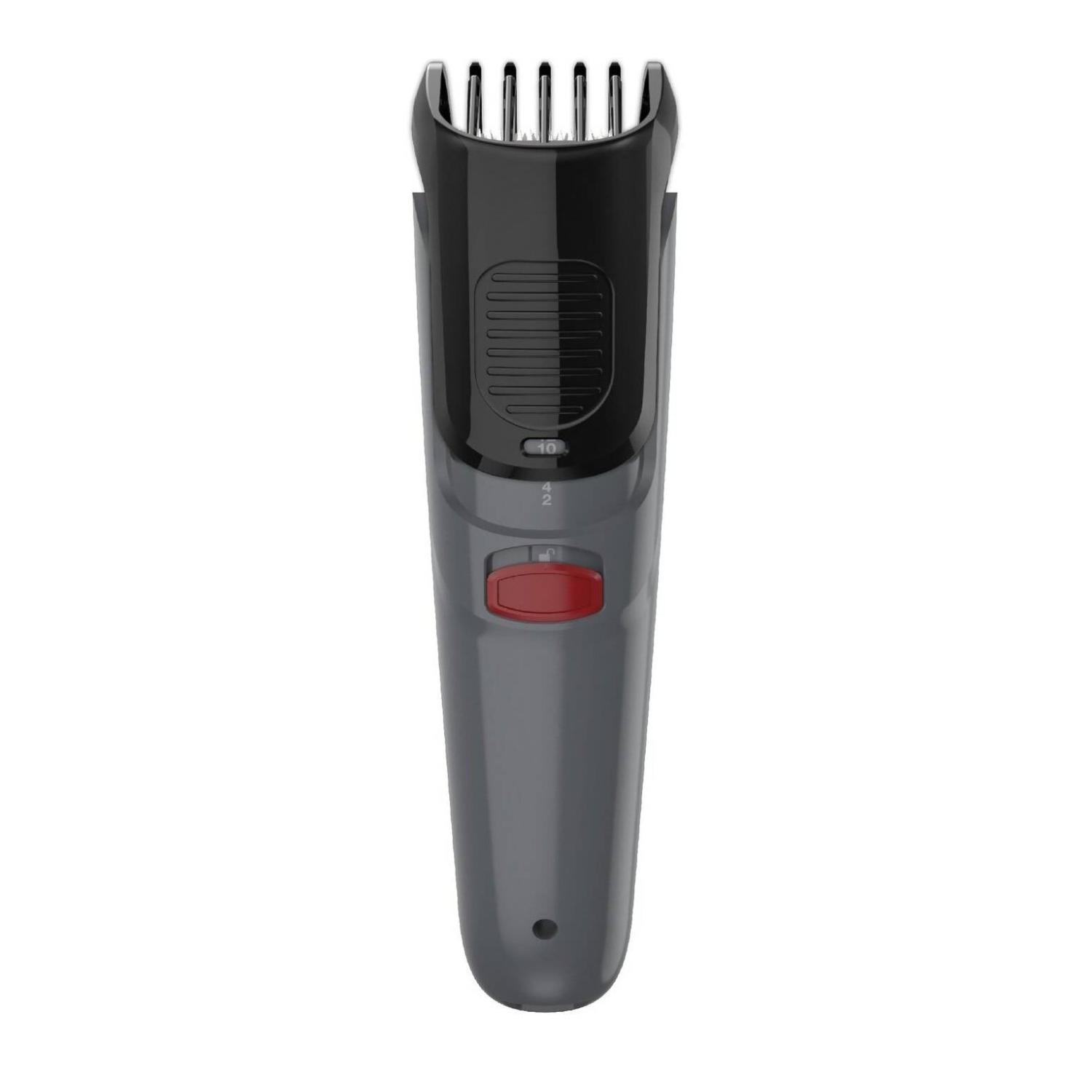 MÁQUINA CORTADORA BARBA REMINGTON RECARGABLE USB GRIS MB08A - 1