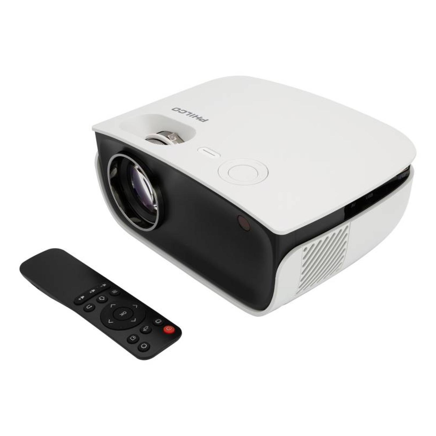 PROYECTOR MULTIMEDIA LED 2000 LUMENE HD 1080P HDMI PHILCO - 1