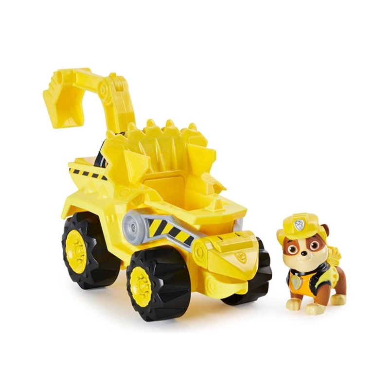 JUGUETE RUBBLE EXCAVADORA AMARILLO FRICCION PAW PATROL - 1