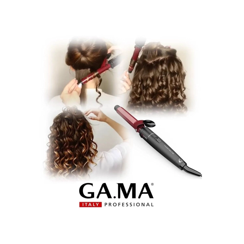ONDULADOR RIZADOR 19MM TOURMALINE 220°C ANTIFRIZZ GAMA - 4