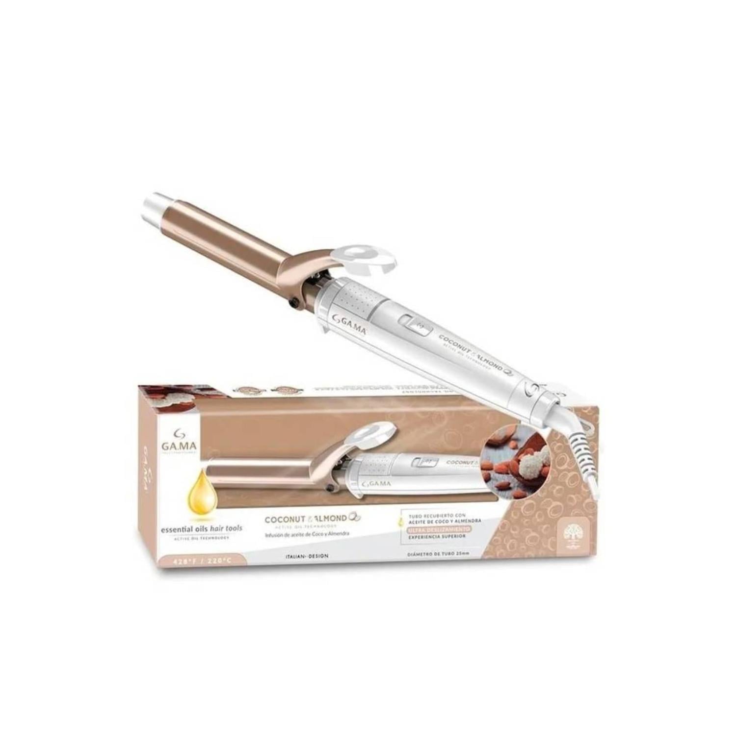 ONDULADOR DE CABELLO GAMA RIZADOR 25MM CERAMIC ION 220°C ANTIFRIZZ COCONUT - 4