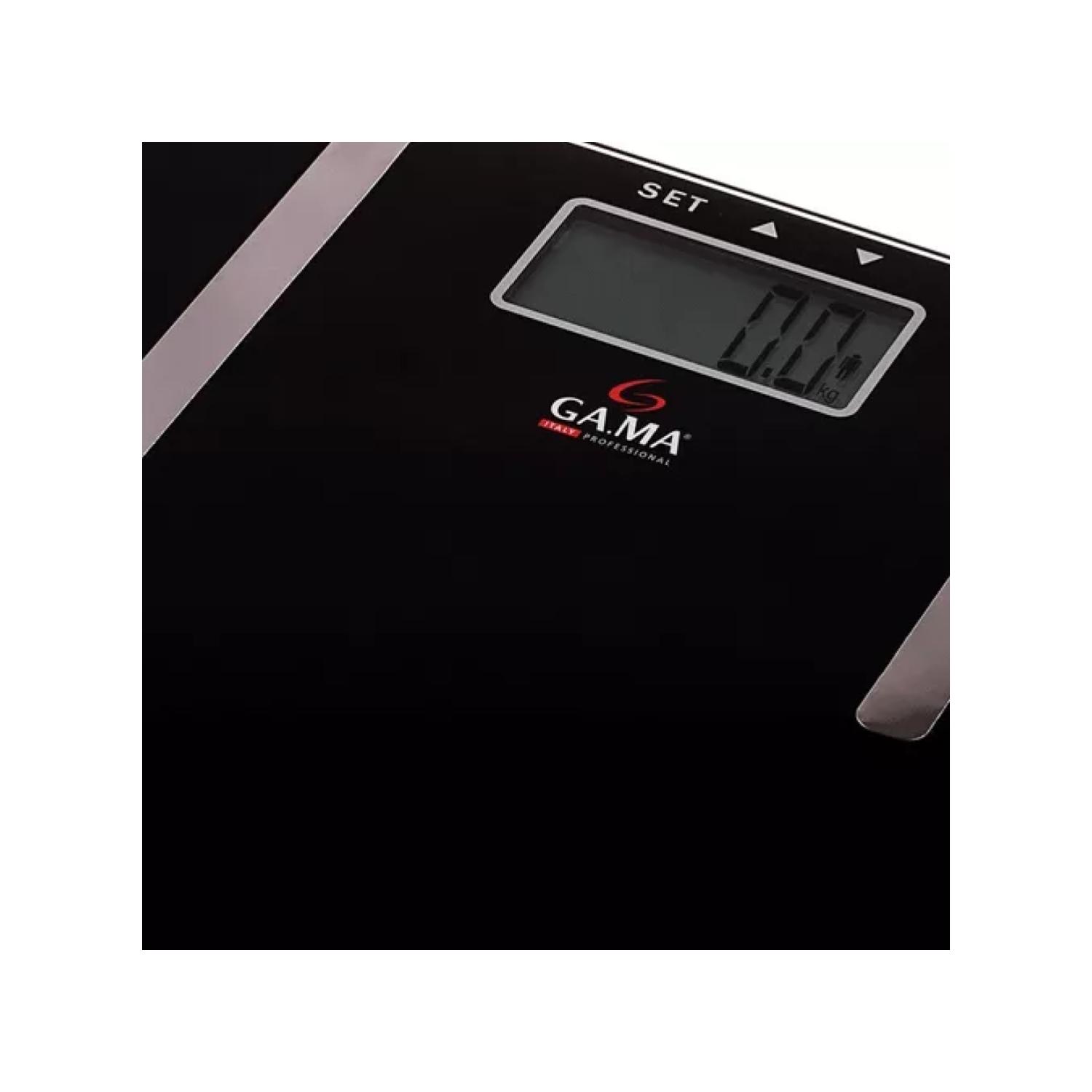 BALANZA PESO DIGITAL 150KG NEGRO LUXURY NEGRO SCF2000 GAMA - 2