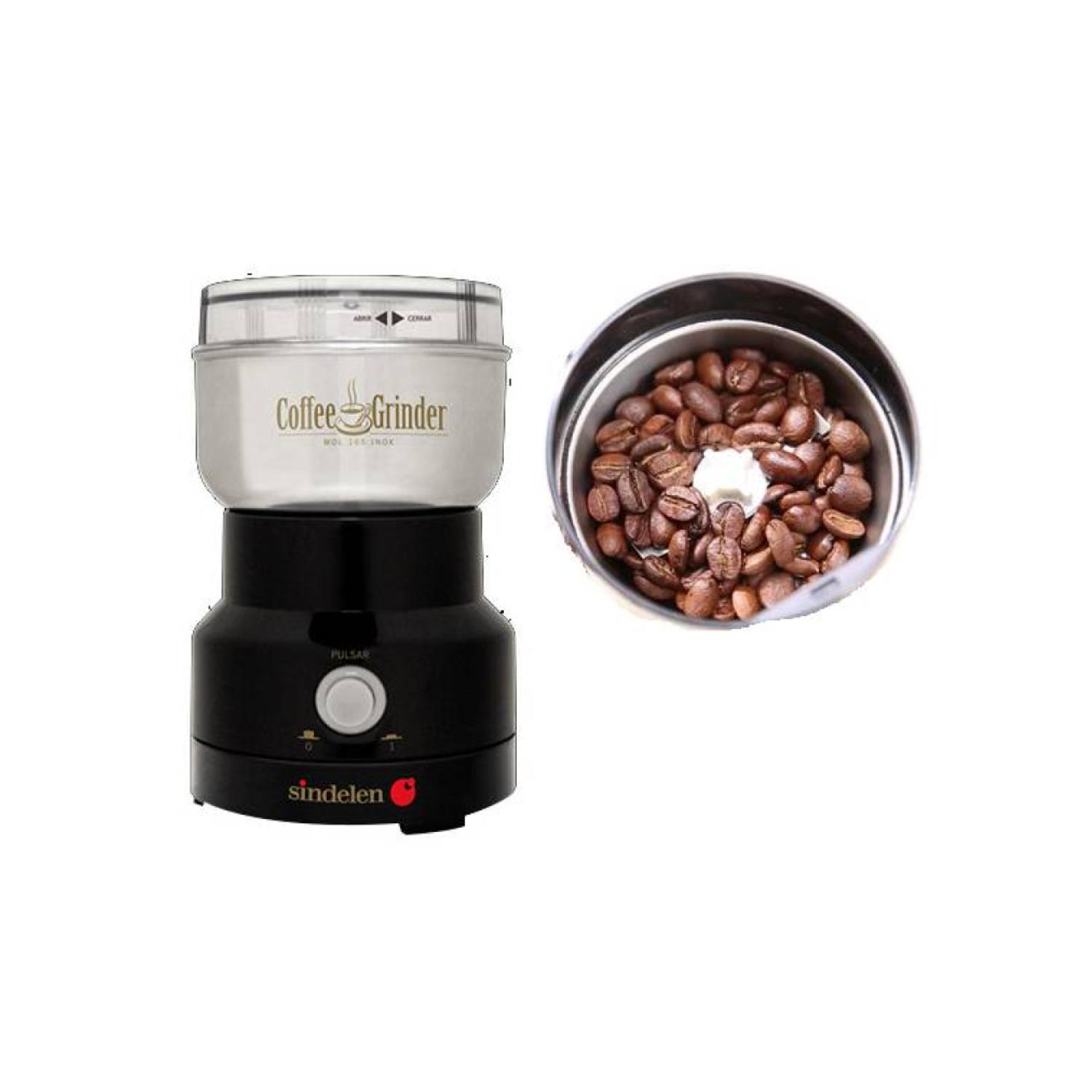 SINDELEN MOLINO GRANO SINDELEN MOL-165 75 GR 165 WATTS MOLINILLO CAFE ELECTRICO FACIL USO