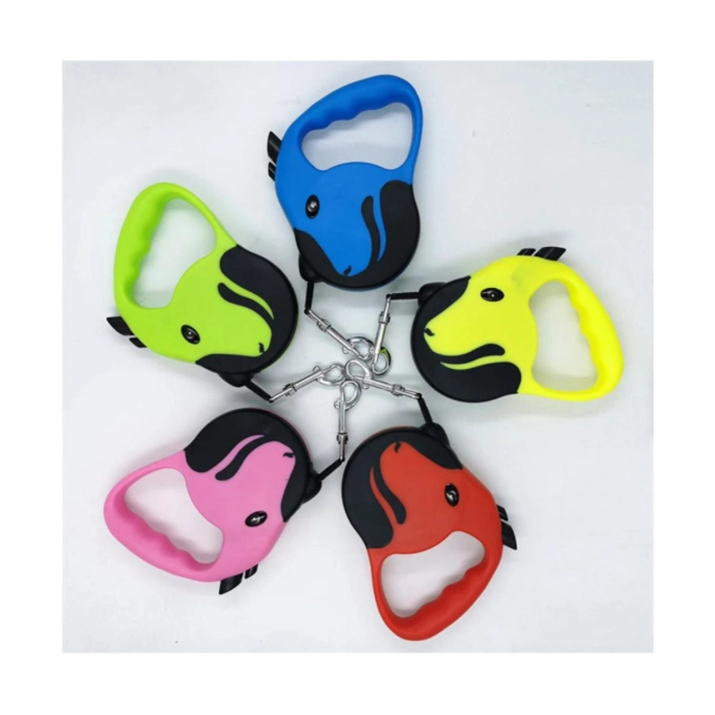 CORREA PERROS GATOS CUERDA RETRACTIL 5M FLEXIBLE PASEO TOTALUPGRATE AZUL - 3