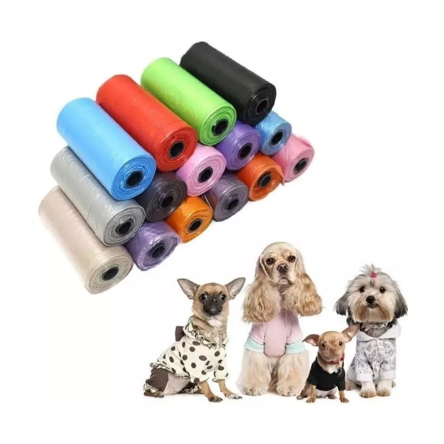 PACK 10 BOLSAS TOTALUPGRATE DESECHOS FECAS PERROS MASCOTAS - 2