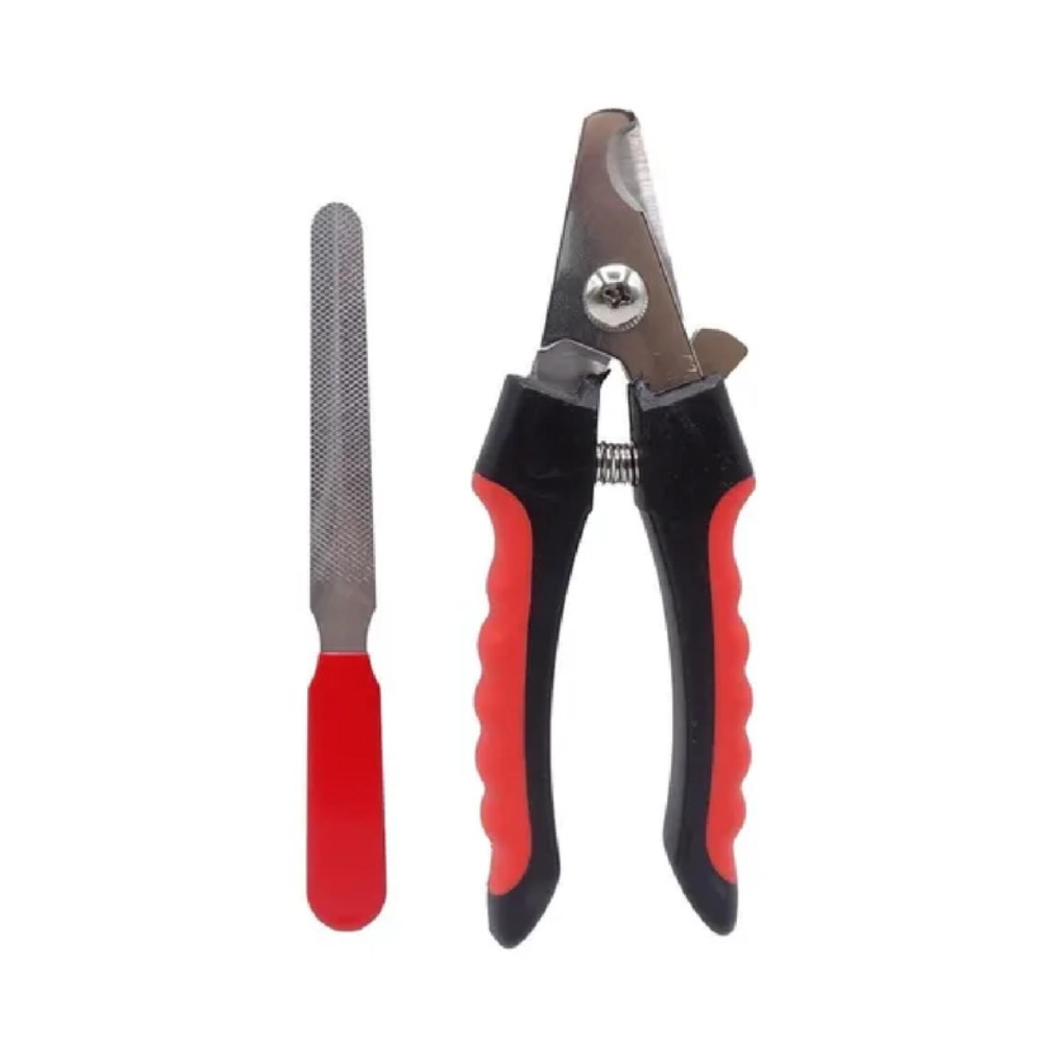 KIT CORTA UÑAS TOTALUPGRATE ALICATE CON LIMA PARA PERROS GATOS MASCOTAS - 1