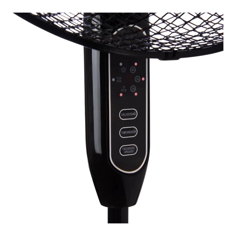 VENTILADOR DE PIE KENDAL 16 PULGADAS 3VEL CONTROL REMOTO NEGRO KFR-16P - 3