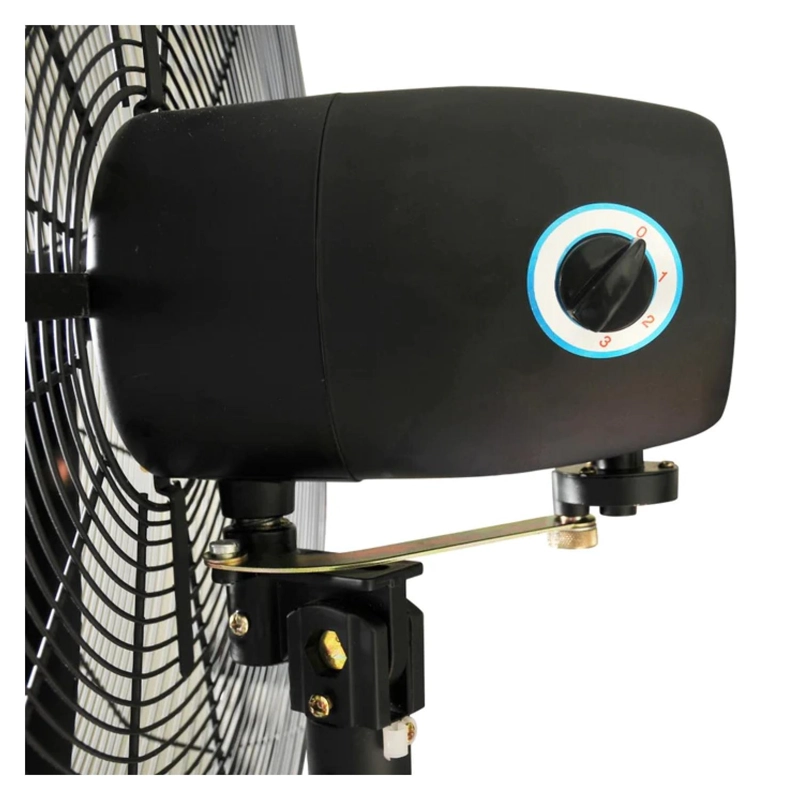 VENTILADOR INDUSTRIAL DE PIE 30 PULGADAS 280W NEGRO FS-75 KENDAL - 4
