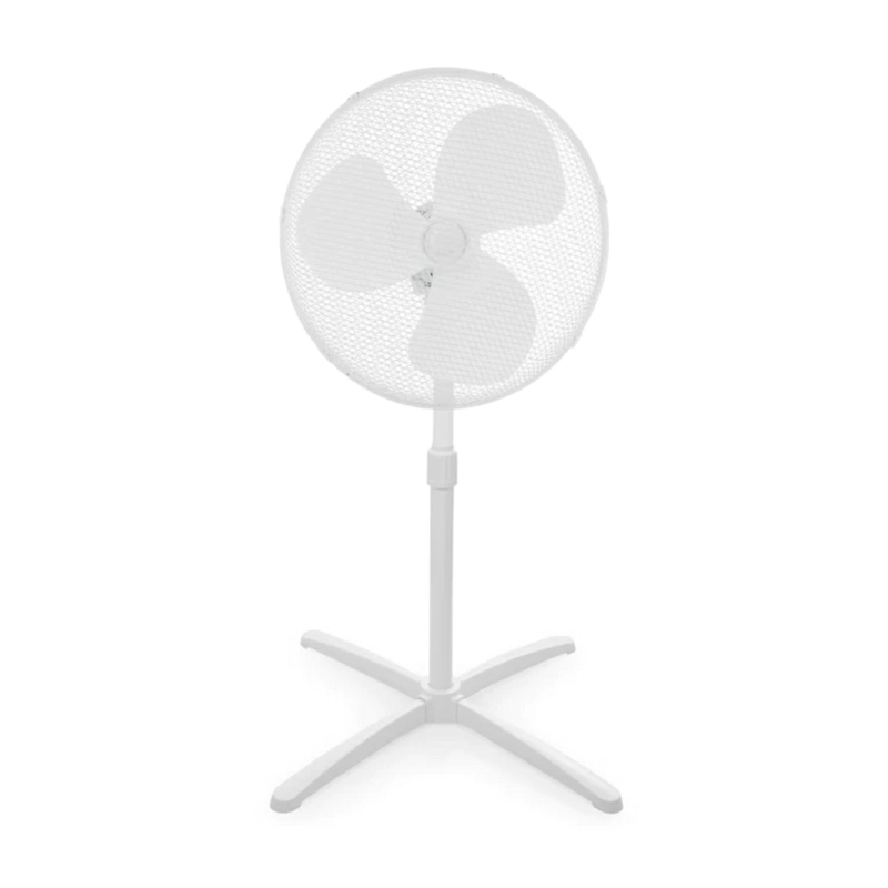 VENTILADOR DE PIE KENDAL 16 PULGADAS 35W 3VEL BLANCO KFX-16P - 1