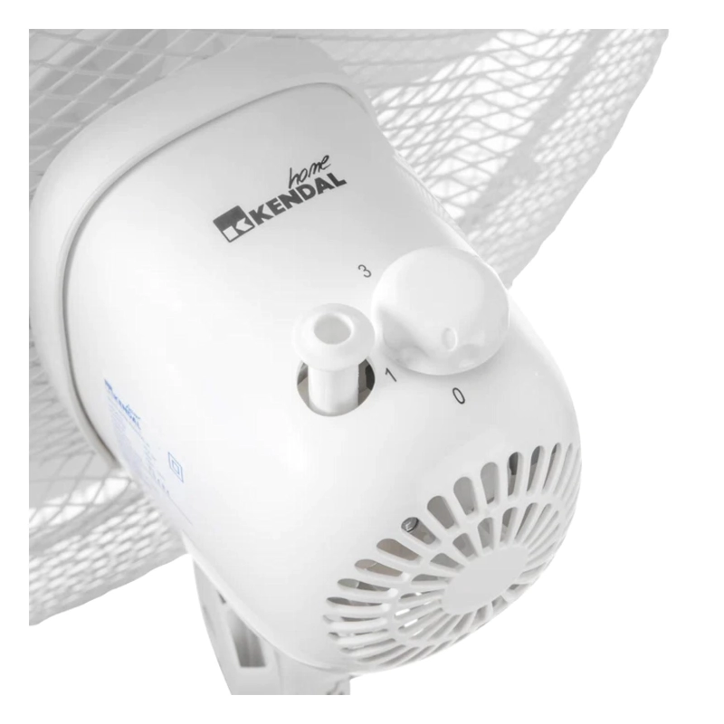 VENTILADOR DE PIE KENDAL 16 PULGADAS 35W 3VEL BLANCO KFX-16P - 4