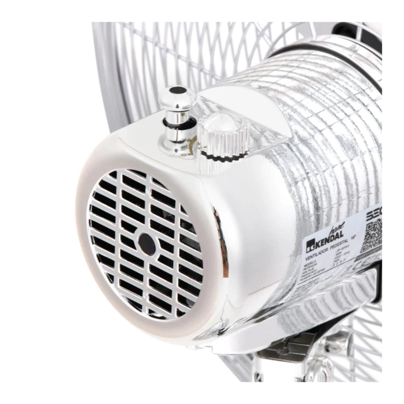 VENTILADOR DE PIE 16 PULGADAS 60W 3VEL ACERO ZF-1616-II KENDAL - 5