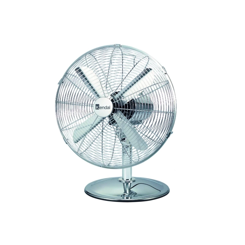 KENDAL VENTILADOR DE MESA KENDAL 12 PULGADAS 45W 3VEL ACERO ZF-1214D-II
