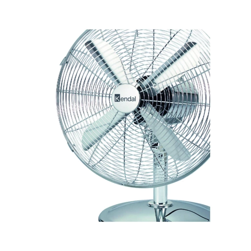 VENTILADOR DE MESA KENDAL 12 PULGADAS 45W 3VEL ACERO ZF-1214D-II - 3
