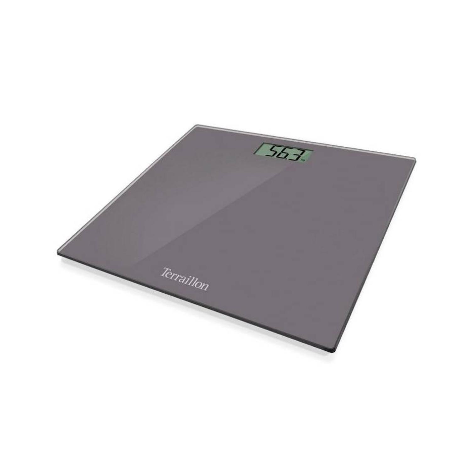 PESA BALANZA TERRAILLON PERSONAL 160 KG VIDRIO LCD ONE CHESTNUT - 1