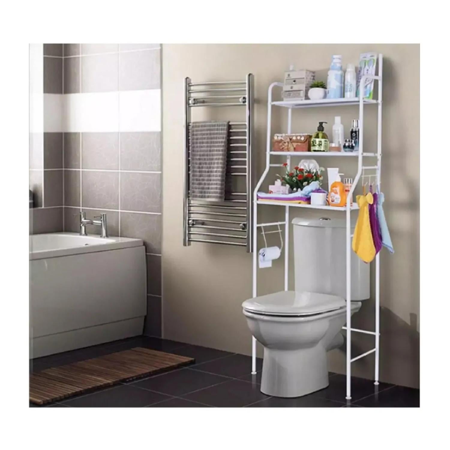 ESTANTE ORGANIZADOR DE BAÑO 165X53X26CM BLANCO - 3